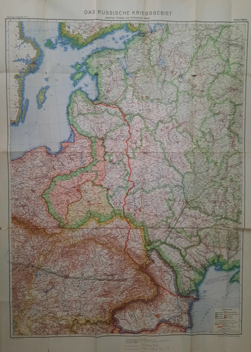 Das Russische Kriegsgebiet - Oskola Antikvárium