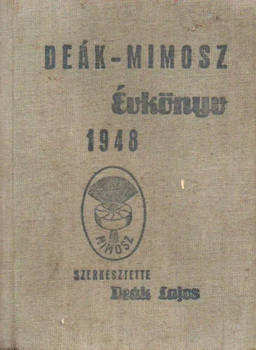 Deák - MIMOSZ évkönyv 1948 - Oskola Antikvárium