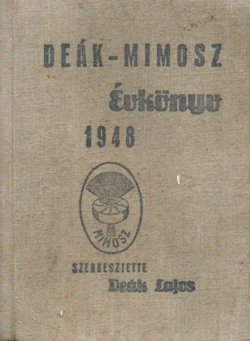 Deák - MIMOSZ évkönyv 1948 - Oskola Antikvárium