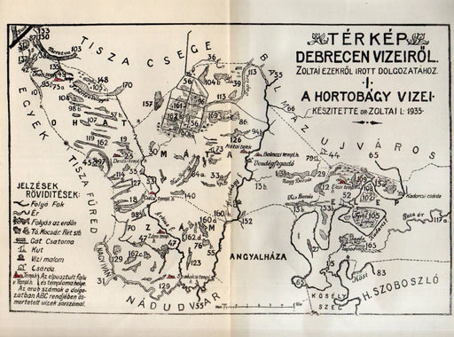 Debrecen vizei - Oskola Antikvárium