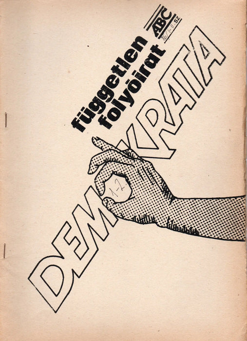Demokrata független folyóirat 1986/1 - 2. száma - Oskola Antikvárium