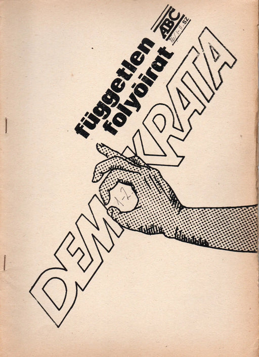 Demokrata független folyóirat 1986/1 - 2. száma - Oskola Antikvárium