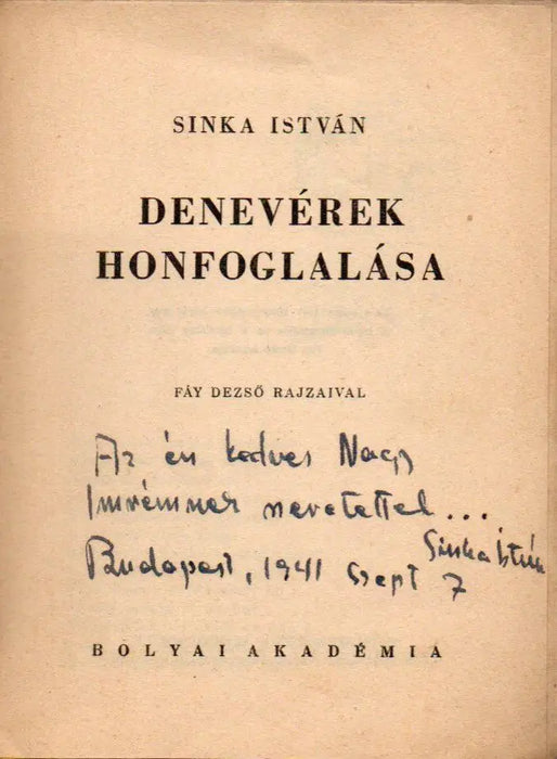 Denevérek honfoglalása - Oskola Antikvárium
