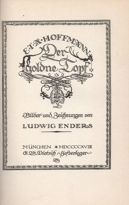 Der goldne Topf - Oskola Antikvárium