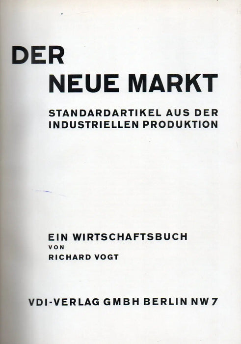 Der neue Markt - Oskola Antikvárium
