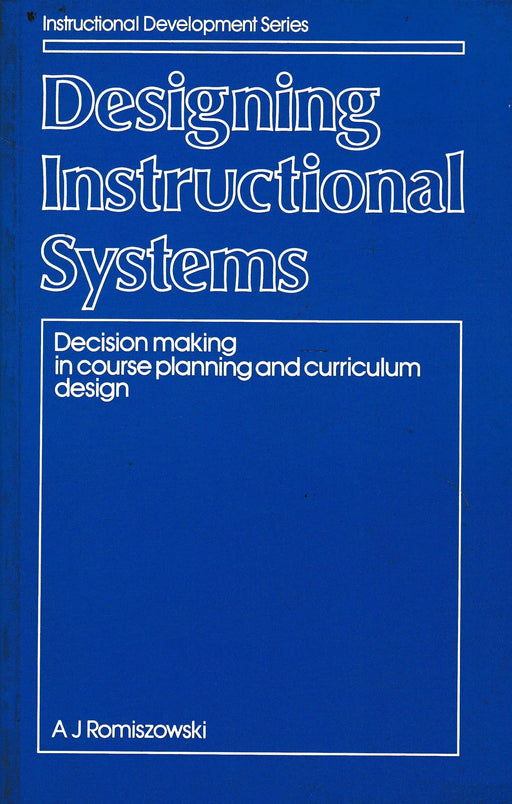Designing Instructional Systems - Oskola Antikvárium