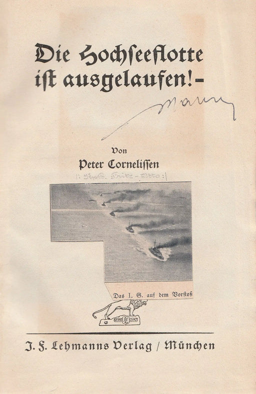 Die Sochseeflotte ist ausgelaufen! - Oskola Antikvárium