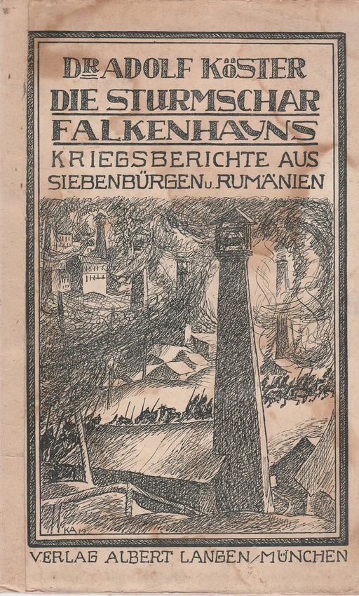 Die Sturmschar Falkenhayns - Oskola Antikvárium