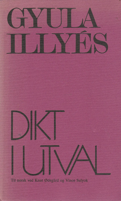 Dikt i utval - Oskola Antikvárium