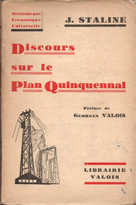 Discours sur le Plan Quinquennal - Oskola Antikvárium