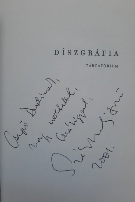 Díszgráfia - Oskola Antikvárium