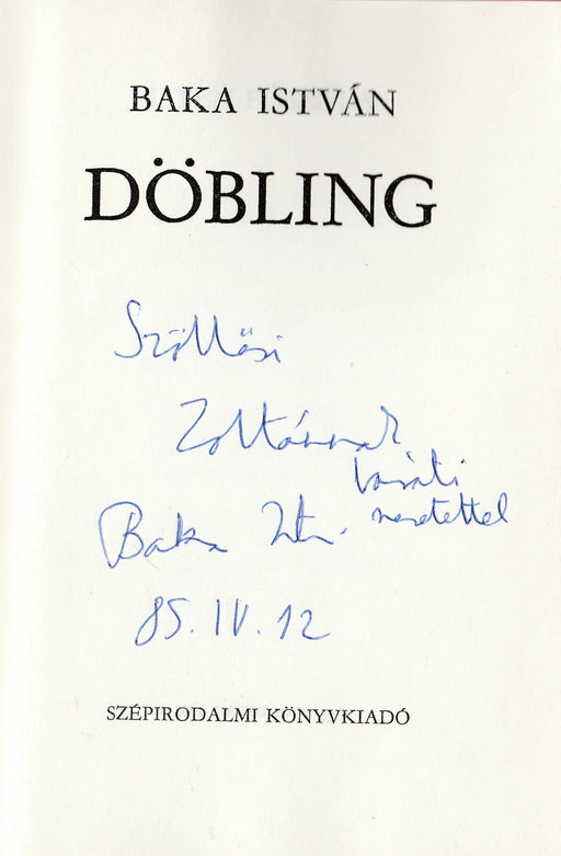 Döbling - Oskola Antikvárium