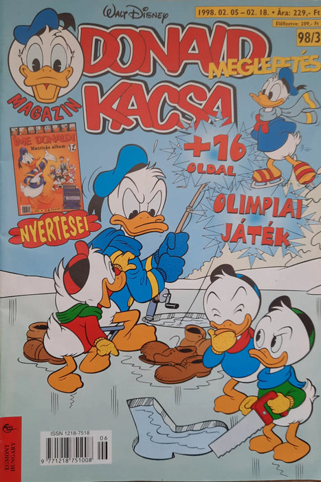 Donald Kacsa Magazin 1998/3. - Oskola Antikvárium