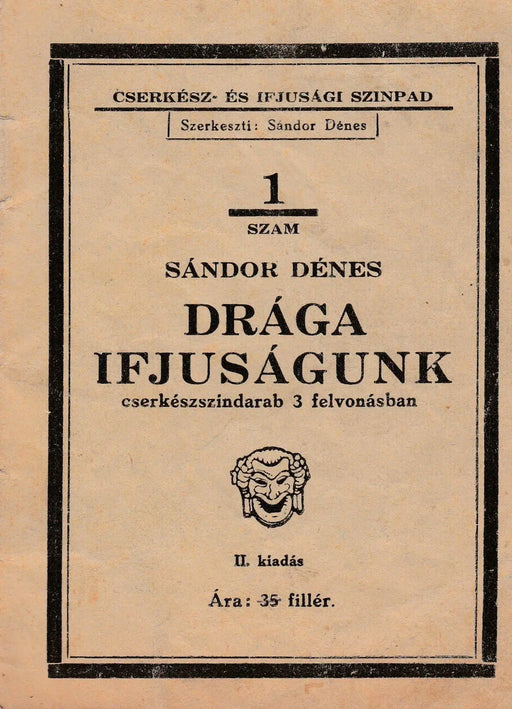 Drága ifjuságunk - Oskola Antikvárium