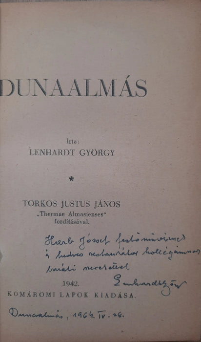 Dunaalmás - Oskola Antikvárium