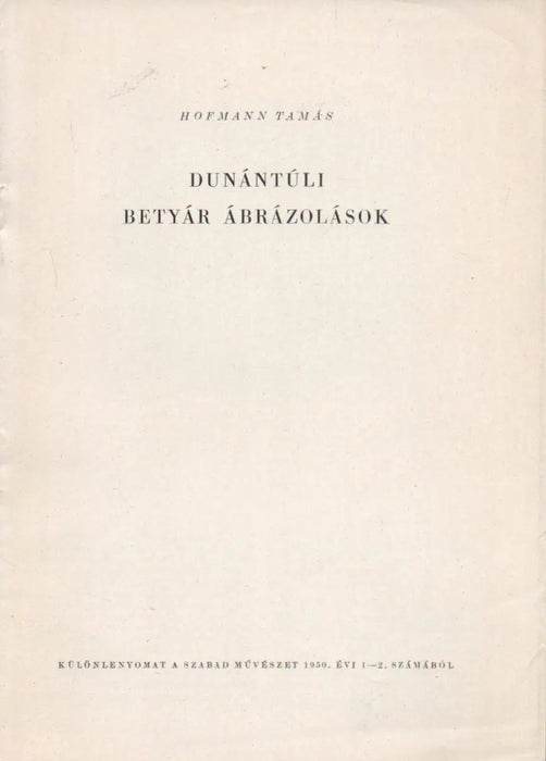 Dunántúli betyár ábrázolások - Oskola Antikvárium