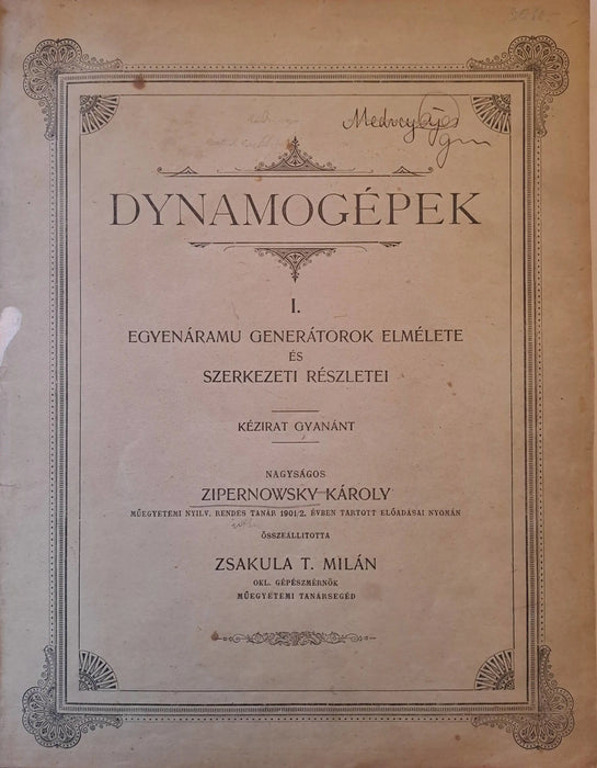 Dynamogépek I - II. - Oskola Antikvárium