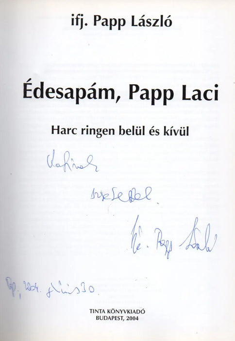 Édesapám, Papp Laci - Oskola Antikvárium
