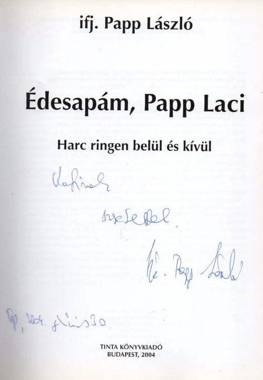 Édesapám, Papp Laci - Oskola Antikvárium