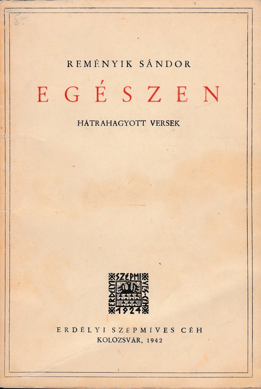 Egészen - Oskola Antikvárium