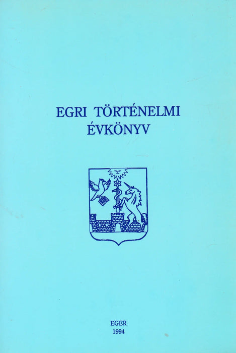 Egri történelmi évkönyv - Oskola Antikvárium