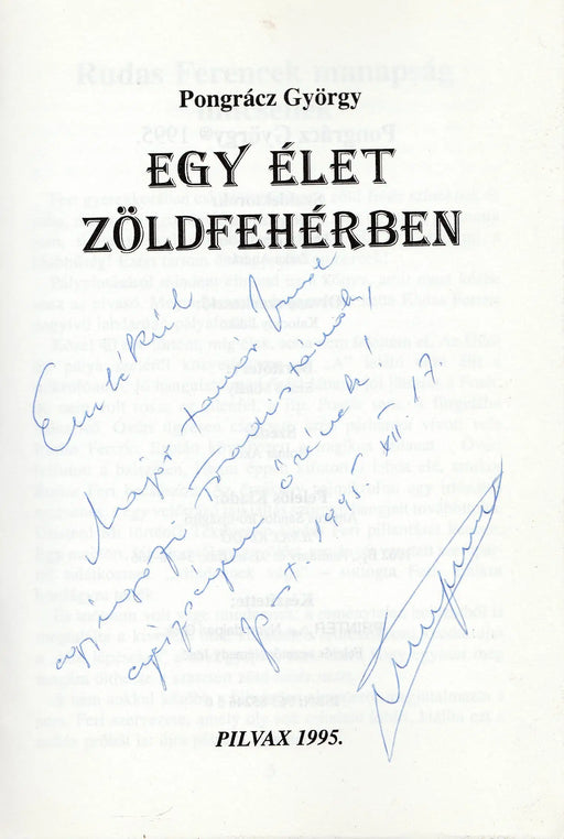 Egy élet zöldfehérben - Oskola Antikvárium