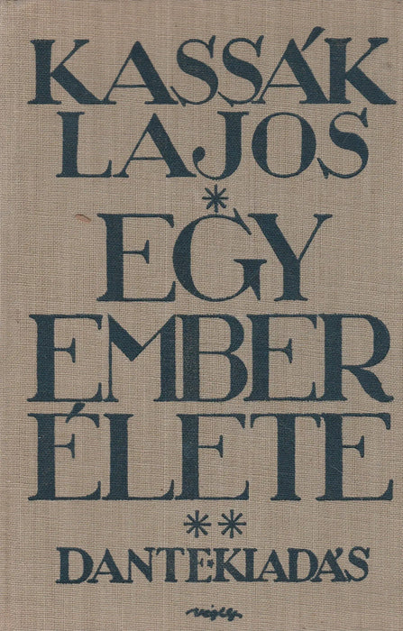 Egy ember élete II. - Oskola Antikvárium