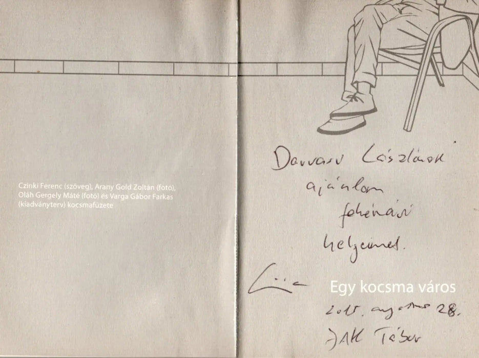Egy kocsma város - Oskola Antikvárium