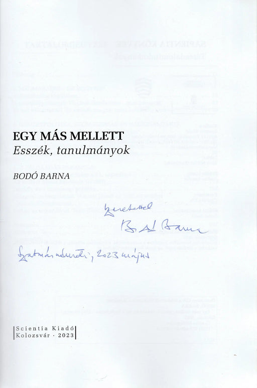 Egy más mellett - Oskola Antikvárium