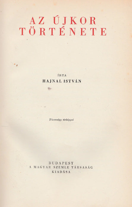 Egyetemes történet I - III. - Oskola Antikvárium