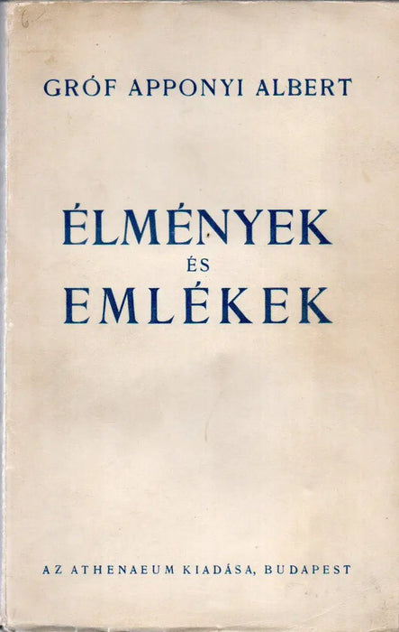 Élmények és emlékek - Oskola Antikvárium