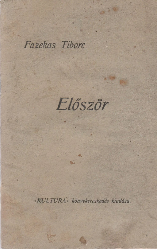 Először - Oskola Antikvárium