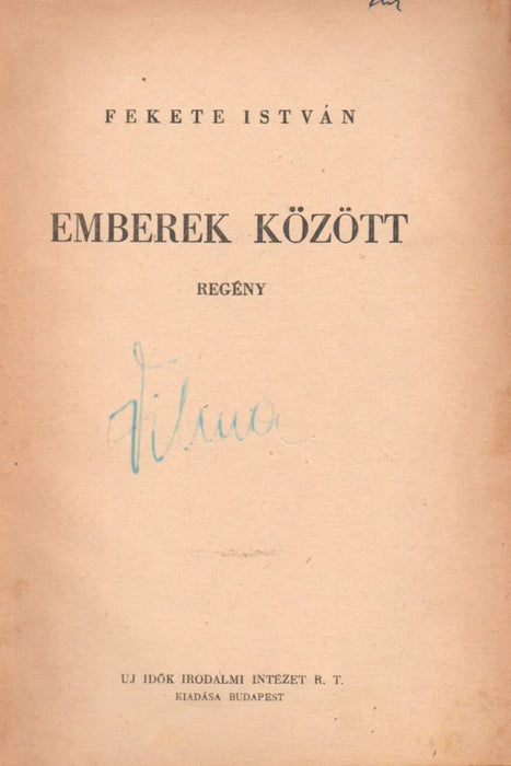 Emberek között - Oskola Antikvárium