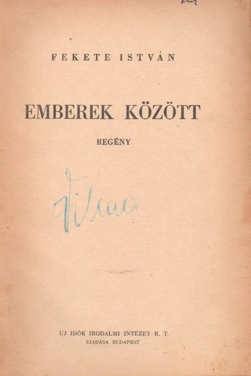 Emberek között - Oskola Antikvárium
