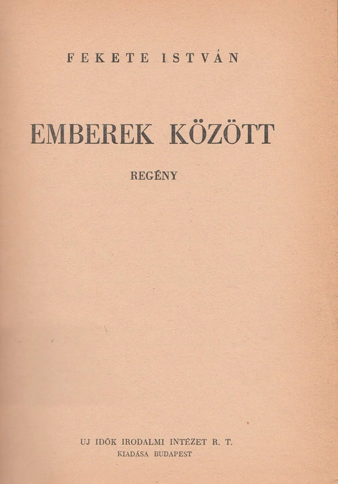 Emberek között - Oskola Antikvárium