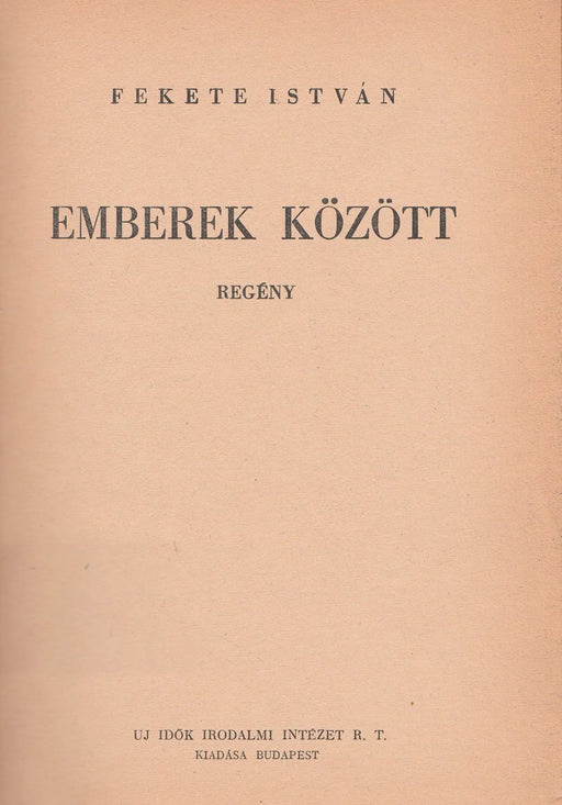Emberek között - Oskola Antikvárium