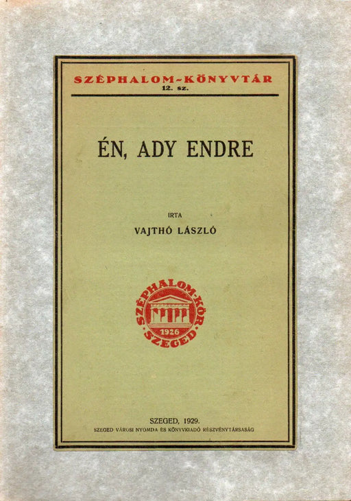 Én, Ady Endre - Oskola Antikvárium