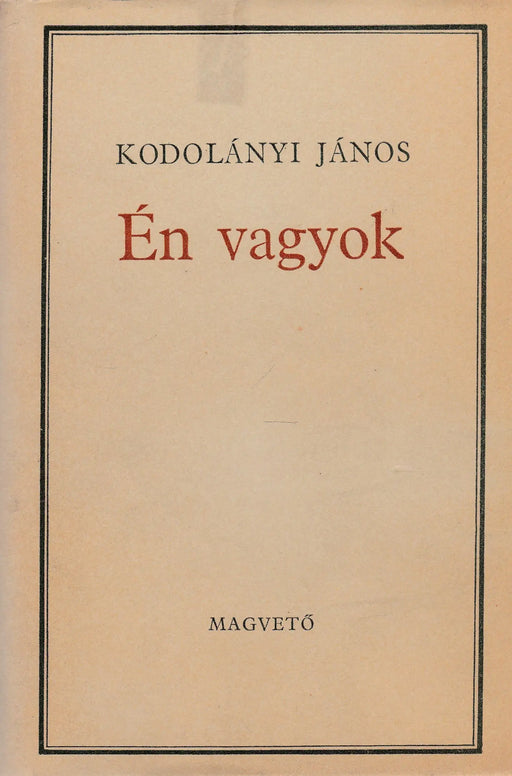 Én vagyok - Oskola Antikvárium