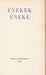 Énekek éneke - Oskola Antikvárium