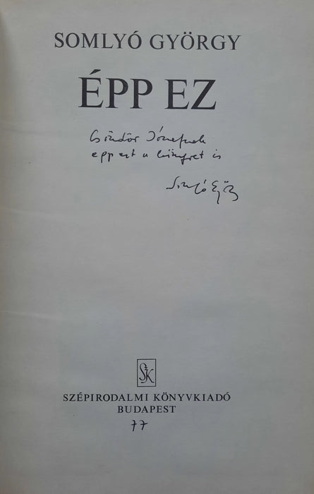 Épp ez - Oskola Antikvárium