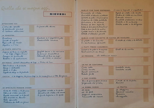 Er libro de la cucina de Giggi Fazi - Oskola Antikvárium