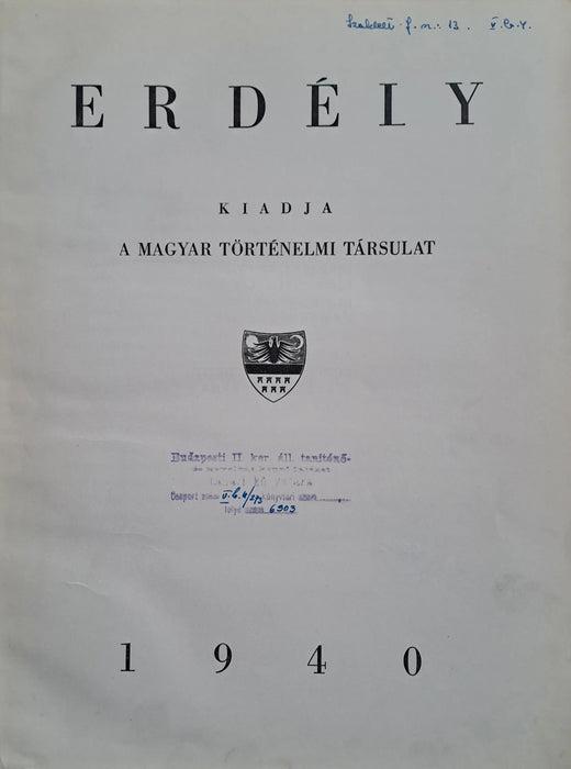 Erdély - Oskola Antikvárium