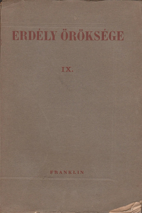 Erdélyi arcok - 1791 - 1867 - Oskola Antikvárium