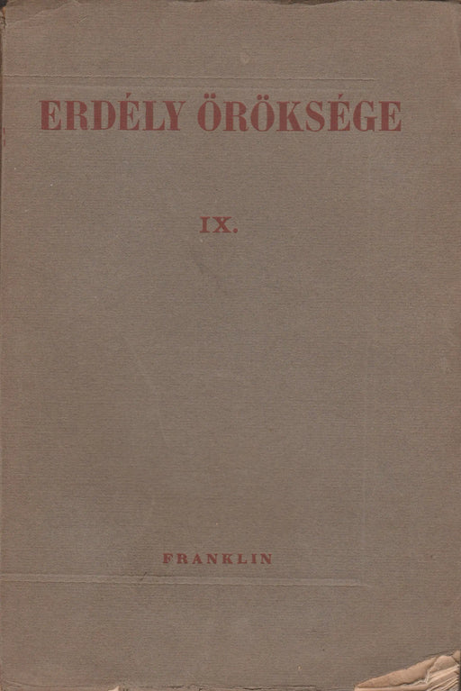 Erdélyi arcok - 1791 - 1867 - Oskola Antikvárium