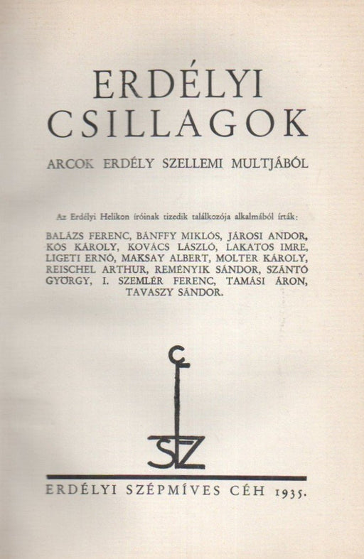 Erdélyi csillagok - Oskola Antikvárium