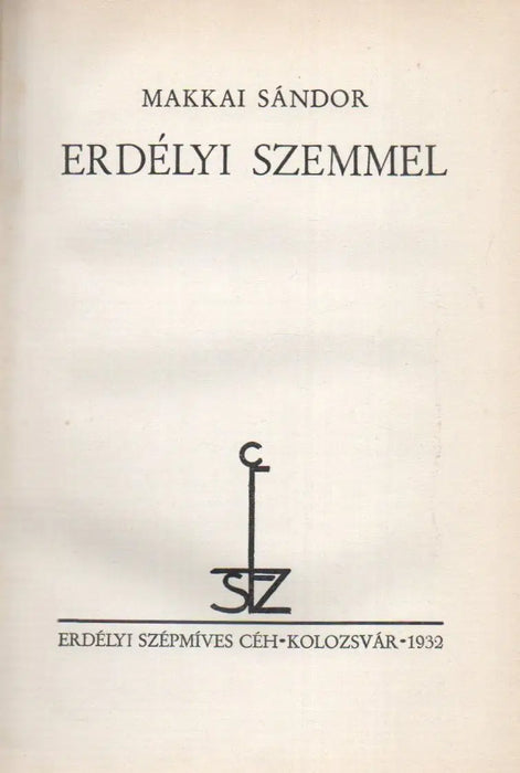 Erdélyi szemmel - Oskola Antikvárium