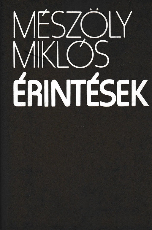 Érintések - Oskola Antikvárium