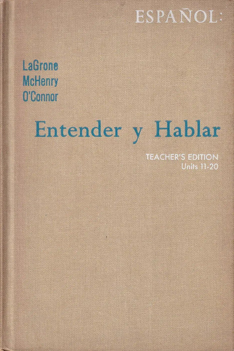Español: Entender y Hablar - Oskola Antikvárium