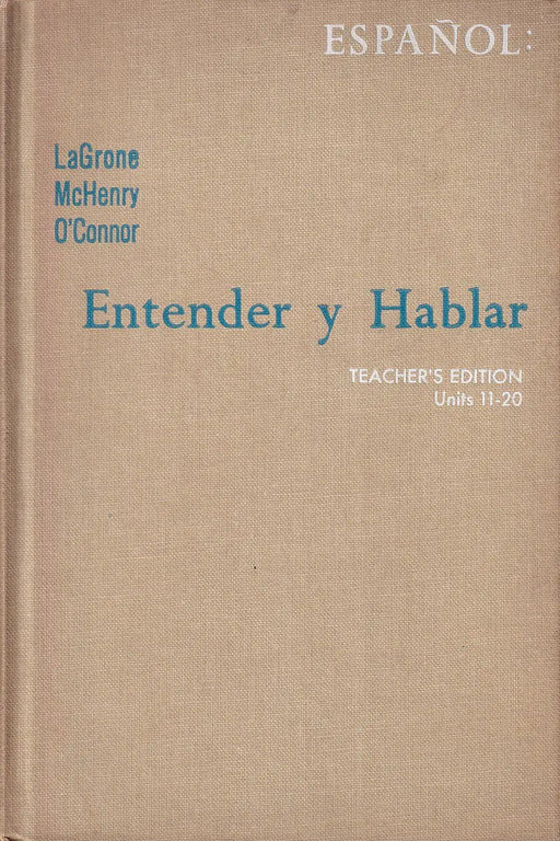 Español: Entender y Hablar - Oskola Antikvárium