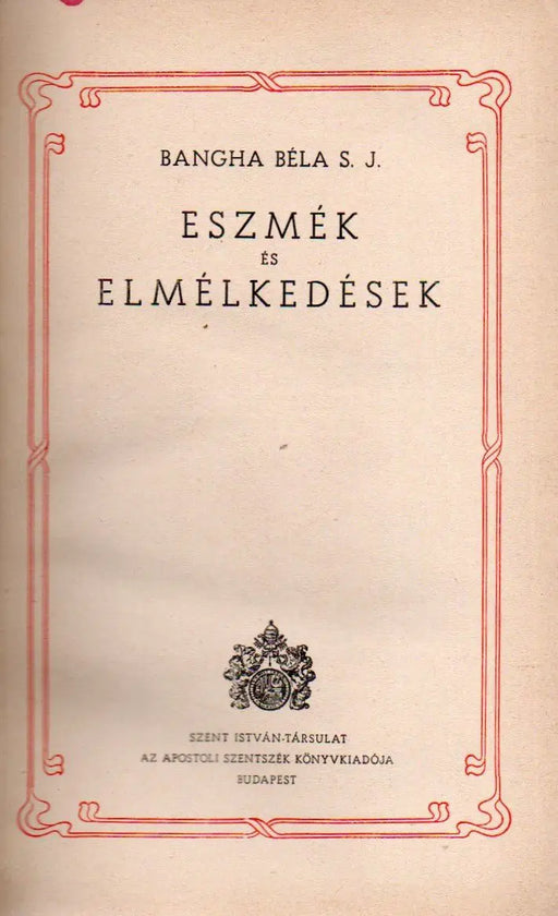 Eszmék és elmélkedések - Oskola Antikvárium